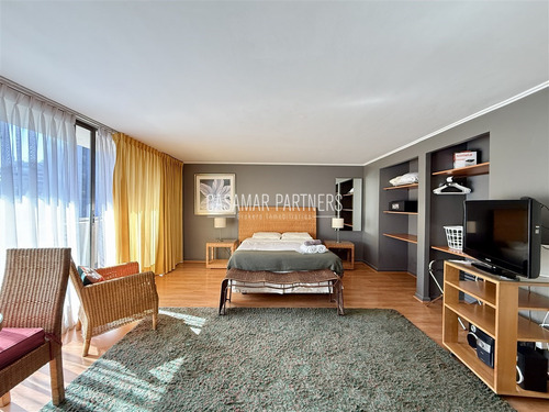 Arriendo Depto Estudio Amoblado 1d1b/metro Tobalaba Mut