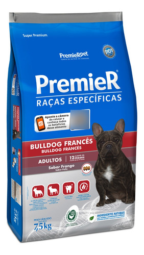 Alimento Para Perros Premier Bulldog Frances Adulto 7.5kg