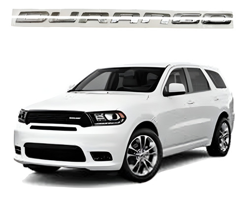 Emblema Letras Durango Autoadherible Vehiculos Dodge Durango Cromo