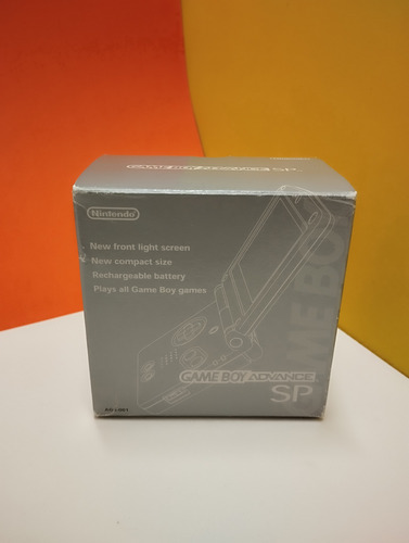 Nintendo Game Boy Advance Sp Platinum En Caja . (Usado)