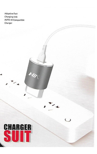 Cargador 2 En 1 Cargador Rápido Alta Velocidad Tipo Microusb