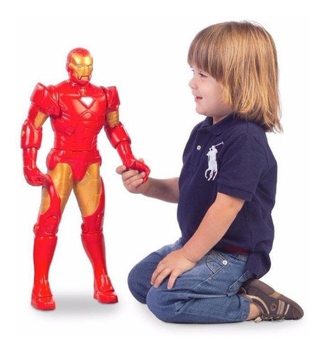 Muñeco Iron Man Original Marvel De 60 Cm Premium