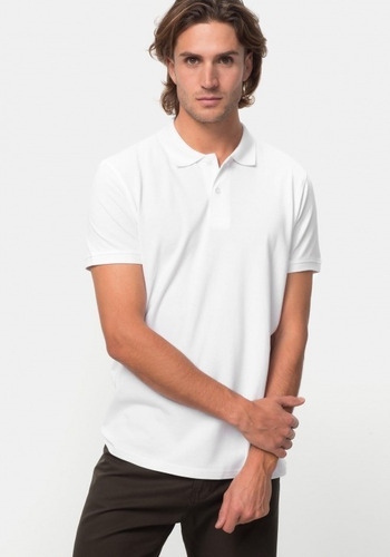 Camiseta Tipo Polo En Algodón Para Caballero 190 Grs