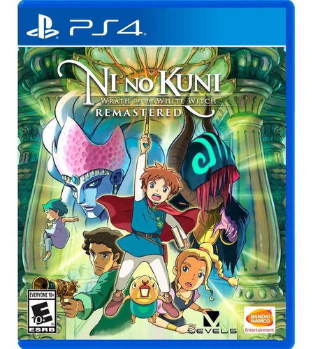 Ni No Kuni Wrath Of The White Witch Remastered Ps4 Físico