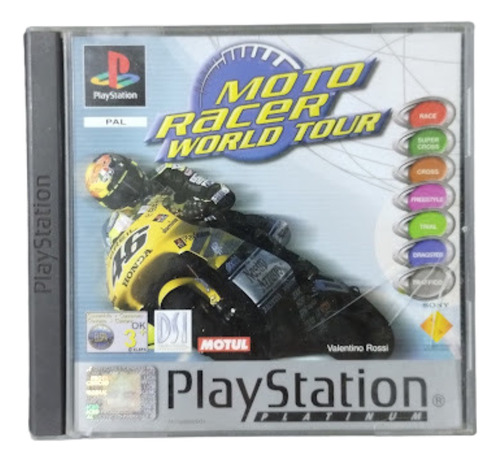 Moto Racer World Tour Juego Original Ps1/psx