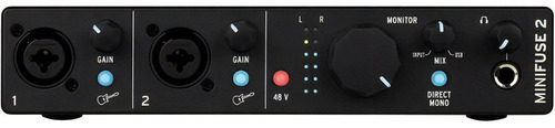 Interface De Áudio Usb-c 2x2 Arturia Minifuse 2 Black