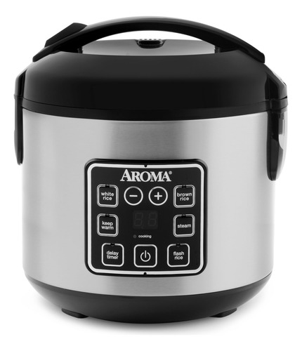 Panela De Arroz Aroma Arc-914sbd Digital 2l Em Aço Inoxidáve
