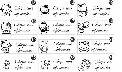Carimbo Personalizado Professor - Kit Com 06