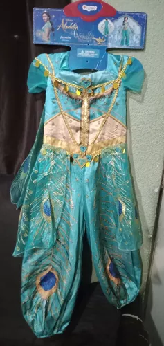 Disfraz de Jasmine Disney Aladdin clásico para niña