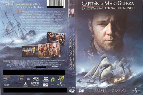 Película Dvd Capitan De Mar Y Guerra Russell Crowe Nuevo