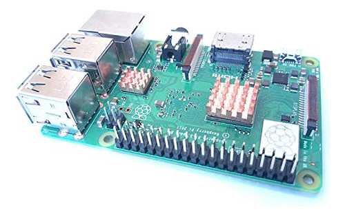 Kit De Disipador Térmico Easycargo Raspberry Pi 4 De Cobre +