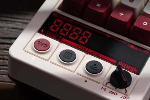 Numpad Retro 18 De 8 Bits, Mecánico, Bluetooth, 2,4 G/cable,