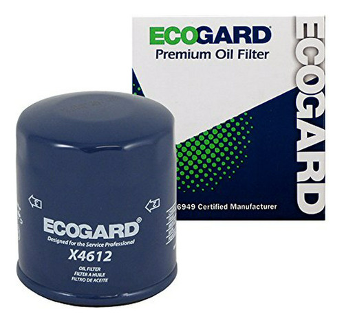 Ecogard X4612 Premium Spin-on Motor De Filtro De Aceite De P