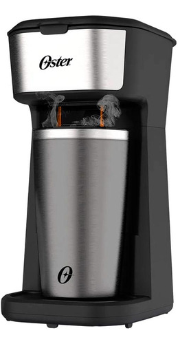 Cafeteira Oster 2day Inox 2 Em 1 Com Copo Térmico 127V