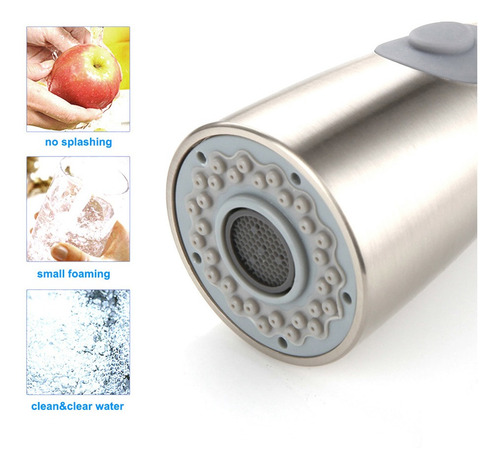 Imagen 4 de 6 de Saque Los Grifos De Cocina Con Rociador Grifos De Lavabo