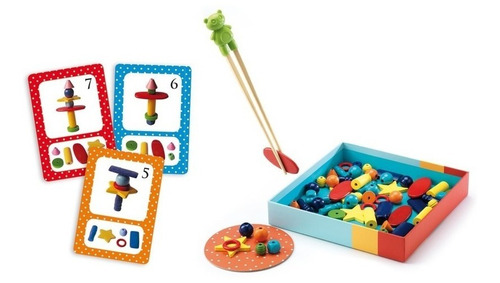 Totem Zen Juego De Rapidez Y Agilidad Djeco 2 A 4 Jugadores