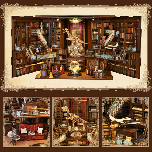 Minicity Book Nook Kit Para Hacer TĂș Mismo Una Casa En Minia