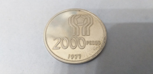 Moneda 1978 Mundial .2000 Pesos.