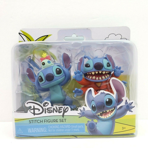 Conjunto Boneco Disney Lilo & Stitch Scrump E Alien Stitch