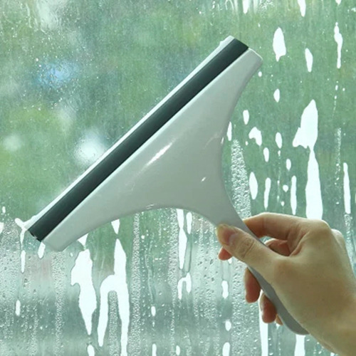 Raspador De Limpia Vidrios De Hoja De Silicona Para Baño