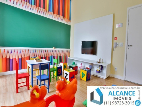 Imagem 20 de 25 de Apartamento Com 57,73 M² Com 2 Dormitórios, 2 Banheiros E 1 Vagas À Venda No Condomínio Aquarela Paulistana - Ap00369 - 34664647