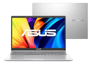 Notebook Asus Vivobook 15 Core I3 4gb 256ssd W11 15,6 Prata Cor Prateado