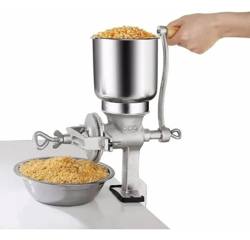Molino Moledor Manual Metálico Choclo Maiz Cafe Cereal Arroz