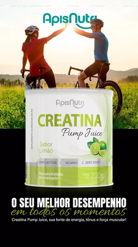 Creatina Pump Juice (200g) - Apisnutri