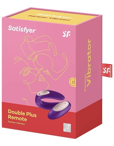 Vibrador Satisfyer Double Plus Dildos Sexual Clitoral Anal