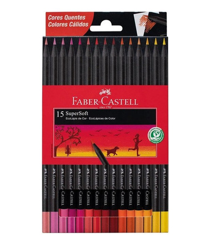 Lapices Supersoft Fabercastell X15