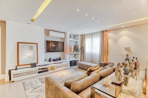 Imagem 12 de 15 de Apartamento Com 3 Dormitórios À Venda, 225 M² Por R$ 2.800.000 - Tatuapé - São Paulo/sp Porteira Fec - Av5094