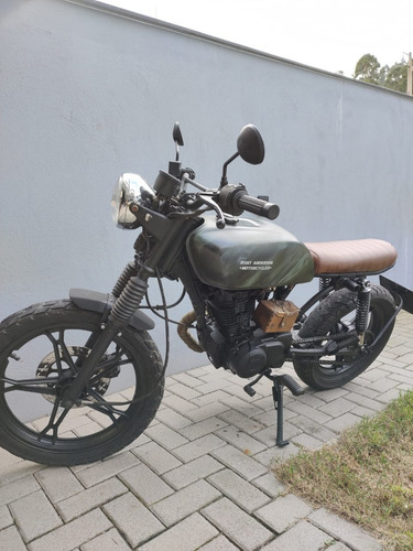 Imagem 3 de 8 de Honda Cg 125 Customizada Cafe Racer Legalizada