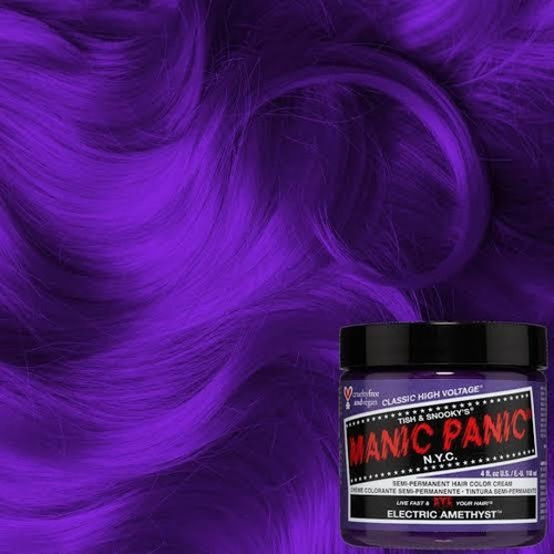 Tinte En Crema Semipermanente Manic Panic Electric Amethyst