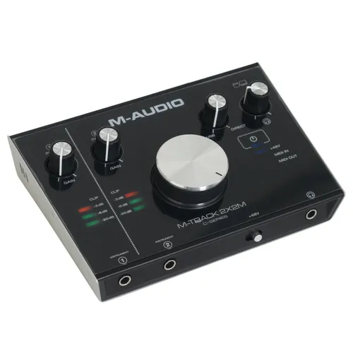 Interface De Audio M-audio Placa Grabacion Mtrack 2x2 Usb