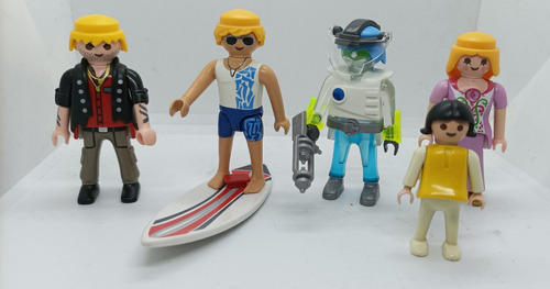 Playmobil Surfista,  Galactico, Niña, Princesa