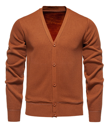 Suéter Para Hombre, Chaqueta Casual De Negocios Con Cuello E