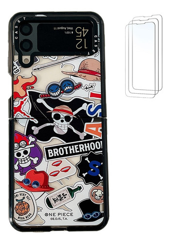 Funda De One Piece Para Samsung Z Flip4/3-c /.