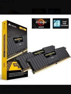 4 x 4 GB, DDR4, 3600 MHz, C18 Corsair Vengeance LPX Color Negro Módulo de Memoria XMP 2.0 de Alto Rendimiento de 16 GB 