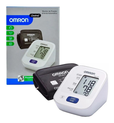 Imagen 2 de 6 de Tensiometro Omron Hem-7120 + Oximetro Icare Cms50dl1