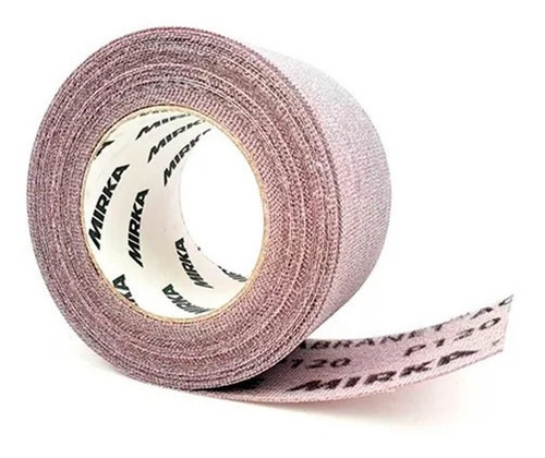 Imagem 2 de 4 de Rolo De Lixa Abranet Ace 115mm X 10mt P/ Tacos - 1un - Mirka
