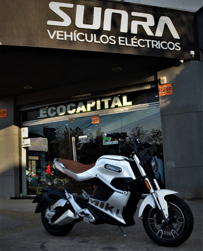 Imagen 1 de 20 de Super Miku Sunra 100km 95km/h Litio Moto Electrica Deportiva