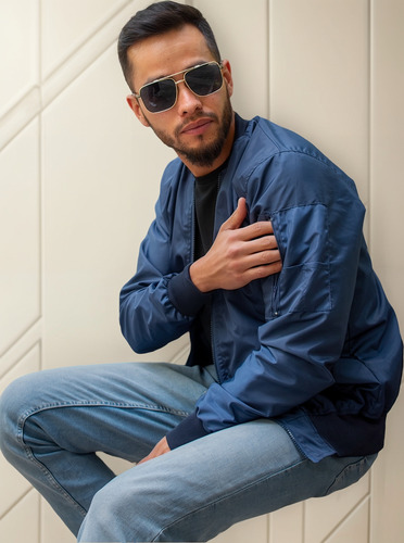 Chamarra Tipo Bomber