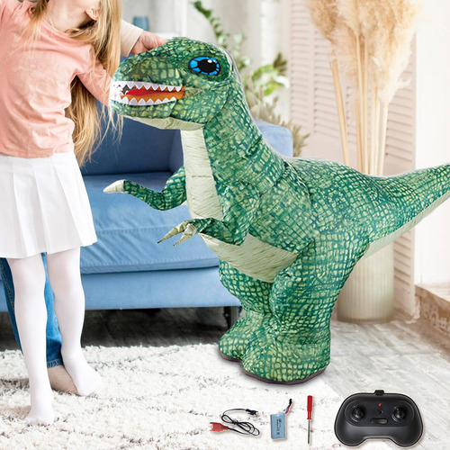 Dinosaurio A Control Remoto, Dinosaurio 125x40x90cm