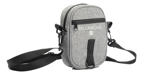 Shoulder Bag Billabong Bracket Wave Looper Wt24 Cinza Mescla Cor Cinza Claro