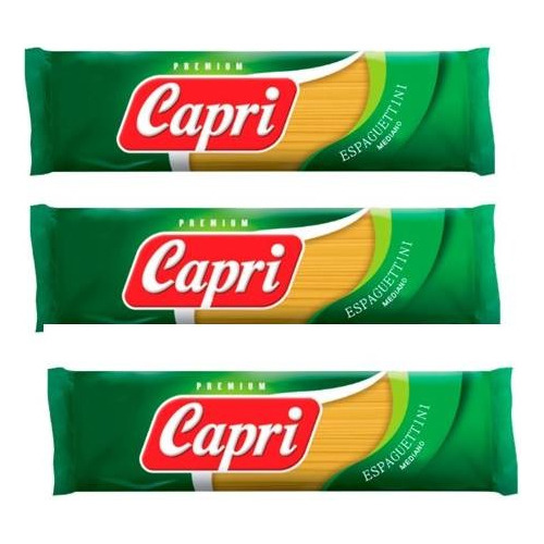 Pasta Vermicelli Premium Capri 1kg 3pack