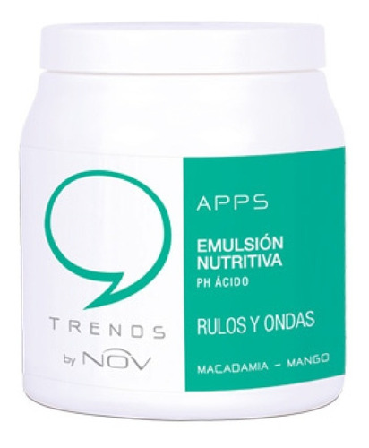 Máscara Nov Trends Apps Nutrición Pote 980ml