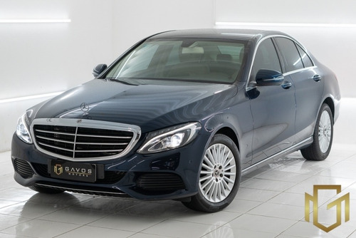 Imagem 1 de 15 de Mercedes 180 Cgi 1.6 Exclusive 2018 Azul