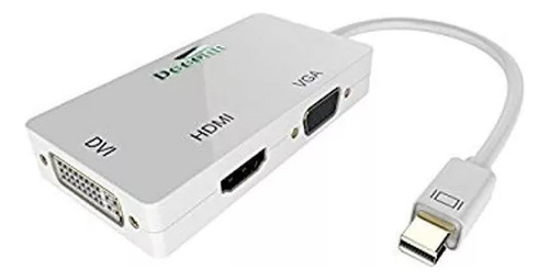 Adaptador Conversor De Mini Display Port A Dvi Vga Hdmi