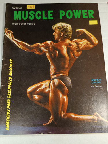 Revista Muscle Power # 462 Mr.suecia