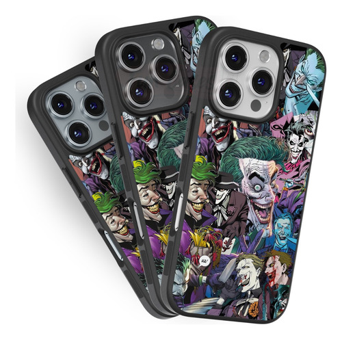 Funda Guason Joker Arthur Fleck Batman Dc Comics Collage 3 Negro Samsung Galaxy A16